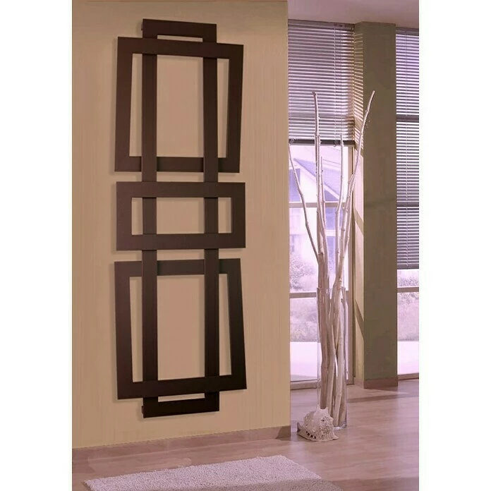 BAUHAUS Designheizkörper Art II 60 X 180 Cm, 1.019 W Bei 75/65/20 °C, Nabenabstand: 50 Mm, Braun 3 BAUHAUS Designheizkörper Art II 60 X 180 Cm, 1.019 W Bei 75/65/20 °C, Nabenabstand: 50 Mm, Braun