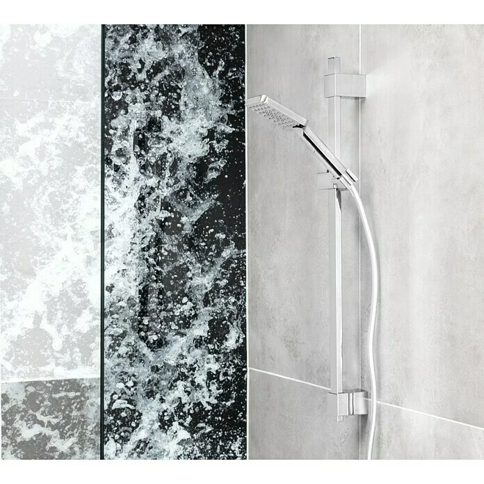 BAUHAUS Camargue Brausegarnitur Mali Buk Art Strahl: Kraftvoller Duschregen, Sanfter Duschregen Mit Nebelregen, Sanfter Duschregen Mit Luftsprudelten Duschregen, Chrom 4 BAUHAUS Camargue Brausegarnitur Mali Buk Art Strahl: Kraftvoller Duschregen, Sanfter Duschregen Mit Nebelregen, Sanfter Duschregen Mit Luftsprudelten Duschregen, Chrom – Bild 2
