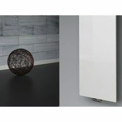 BAUHAUS Designheizkörper Manhattan 2 47 X 120 Cm, Mit 1 Handtuchhalter (15 Mm), 799 W Bei 75/65/20 °C, Weiß -Sanitärinstallation Verkaufsladen 12 3090