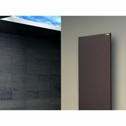 BAUHAUS Designheizkörper Manhattan 2 47 X 120 Cm, Ohne Handtuchhalter, 799 W Bei 75/65/20 °C, Braun -Sanitärinstallation Verkaufsladen 12 3095