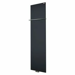 BAUHAUS Designheizkörper Manhattan 3 47 X 180 Cm, Mit 1 Handtuchhalter (15 Mm), 1.118 W Bei 75/65/20 °C, Anthrazit -Sanitärinstallation Verkaufsladen 12 3115