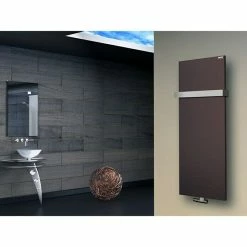 BAUHAUS Designheizkörper Manhattan 2 47 X 120 Cm, Mit 1 Handtuchhalter (50 Mm), 799 W Bei 75/65/20 °C, Braun 9 BAUHAUS Designheizkörper Manhattan 2 47 X 120 Cm, Mit 1 Handtuchhalter (50 Mm), 799 W Bei 75/65/20 °C, Braun -Sanitärinstallation Verkaufsladen 12 3134