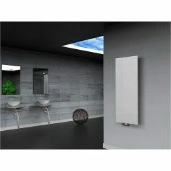 BAUHAUS Designheizkörper Manhattan 2 47 X 120 Cm, Ohne Handtuchhalter, 799 W Bei 75/65/20 °C, Weiß 9 BAUHAUS Designheizkörper Manhattan 2 47 X 120 Cm, Ohne Handtuchhalter, 799 W Bei 75/65/20 °C, Weiß -Sanitärinstallation Verkaufsladen 12 3150