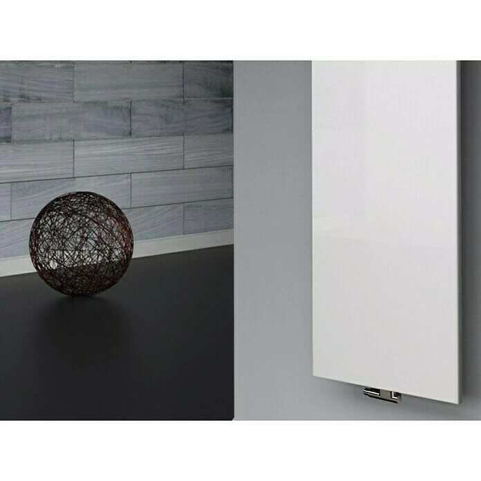 BAUHAUS Designheizkörper Manhattan 2 47 X 120 Cm, Ohne Handtuchhalter, 799 W Bei 75/65/20 °C, Weiß 7 BAUHAUS Designheizkörper Manhattan 2 47 X 120 Cm, Ohne Handtuchhalter, 799 W Bei 75/65/20 °C, Weiß – Bild 5