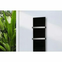 BAUHAUS Designheizkörper Montevideo 47 X 180 Cm, Mit 2 Handtuchhalter (50 Mm), 1.118 W Bei 75/65/20 °C, Schwarz 8 BAUHAUS Designheizkörper Montevideo 47 X 180 Cm, Mit 2 Handtuchhalter (50 Mm), 1.118 W Bei 75/65/20 °C, Schwarz -Sanitärinstallation Verkaufsladen 12 3154