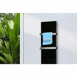 BAUHAUS Designheizkörper Montevideo 47 X 180 Cm, Mit 2 Handtuchhalter (50 Mm), 1.118 W Bei 75/65/20 °C, Schwarz 9 BAUHAUS Designheizkörper Montevideo 47 X 180 Cm, Mit 2 Handtuchhalter (50 Mm), 1.118 W Bei 75/65/20 °C, Schwarz -Sanitärinstallation Verkaufsladen 12 3155