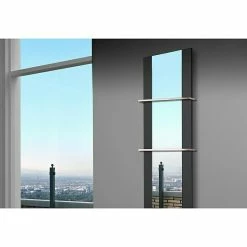 BAUHAUS Designheizkörper Singapur 47 X 180 Cm, Mit 2 Handtuchhalter (15 Mm), 1.118 W Bei 75/65/20 °C, Schwarz -Sanitärinstallation Verkaufsladen 12 3175