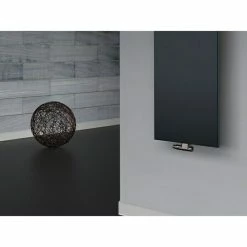 BAUHAUS Designheizkörper Manhattan 2 47 X 120 Cm, Ohne Handtuchhalter, 799 W Bei 75/65/20 °C, Anthrazit -Sanitärinstallation Verkaufsladen 12 3200