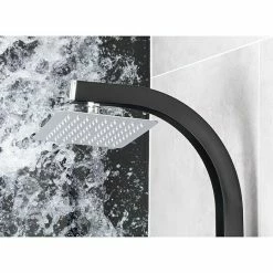 BAUHAUS Mixomat Duschpaneel Cityline 2.0 Höhe: 120 Cm, Mit Umsteller, Chrom/Schwarz 10 BAUHAUS Mixomat Duschpaneel Cityline 2.0 Höhe: 120 Cm, Mit Umsteller, Chrom/Schwarz -Sanitärinstallation Verkaufsladen 12 331