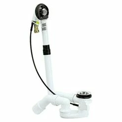 BAUHAUS Viega Multiplex Trio Ab- & Überlaufgarnitur 6161.62 Kunststoff, Geeignet Für: Badewannen