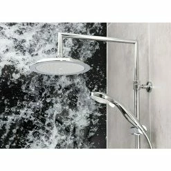 BAUHAUS Mixomat Duschsystem Denver Mit Umsteller, Lochabstand: 67 Cm, Anzahl Strahlarten: 5 Stk., Chrom/Weiß 10 BAUHAUS Mixomat Duschsystem Denver Mit Umsteller, Lochabstand: 67 Cm, Anzahl Strahlarten: 5 Stk., Chrom/Weiß -Sanitärinstallation Verkaufsladen 12 403