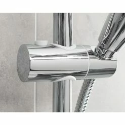 BAUHAUS Mixomat Duschsystem Denver Mit Umsteller, Lochabstand: 67 Cm, Anzahl Strahlarten: 5 Stk., Chrom/Weiß 11 BAUHAUS Mixomat Duschsystem Denver Mit Umsteller, Lochabstand: 67 Cm, Anzahl Strahlarten: 5 Stk., Chrom/Weiß -Sanitärinstallation Verkaufsladen 12 404