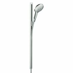 BAUHAUS Hansgrohe Brausegarnitur Raindance Select S 150 Lochabstand: 91,5 Cm, Art Strahl: RainAir, CaresseAir, Mix, Chrom