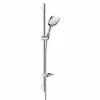 BAUHAUS Hansgrohe Brausegarnitur Raindance Select E 150 Lochabstand: 91,5 Cm, Art Strahl: RainAir, CaresseAir, Mix, Chrom -Sanitärinstallation Verkaufsladen 12 446