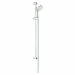 BAUHAUS Grohe Tempesta 100 Brausegarnitur Lochabstand: 92 Cm, Art Strahl: Rain, Massagestrahl, Chrom