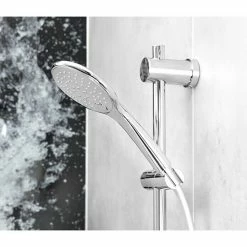 BAUHAUS Camargue Brausegarnitur Kjos Art Strahl: Kraftvoller Duschregen, Sanfter Duschregen Mit Luftsprudeltem Duschregen, Massagestrahl, Chrom 10 BAUHAUS Camargue Brausegarnitur Kjos Art Strahl: Kraftvoller Duschregen, Sanfter Duschregen Mit Luftsprudeltem Duschregen, Massagestrahl, Chrom -Sanitärinstallation Verkaufsladen 12 465