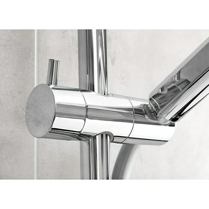 BAUHAUS Camargue Brausegarnitur Kjos Art Strahl: Kraftvoller Duschregen, Sanfter Duschregen Mit Luftsprudeltem Duschregen, Massagestrahl, Chrom 8 BAUHAUS Camargue Brausegarnitur Kjos Art Strahl: Kraftvoller Duschregen, Sanfter Duschregen Mit Luftsprudeltem Duschregen, Massagestrahl, Chrom – Bild 6