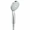 BAUHAUS Keuco Elegance Handbrause Anzahl Funktionen: 2, Durchmesser: 6 Cm, Chrom -Sanitärinstallation Verkaufsladen 12 477