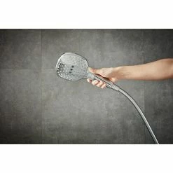 BAUHAUS Hansgrohe Handbrause Raindance Select E 120 Anzahl Funktionen: 3, Durchmesser: 12 Cm, Chrom 11 BAUHAUS Hansgrohe Handbrause Raindance Select E 120 Anzahl Funktionen: 3, Durchmesser: 12 Cm, Chrom -Sanitärinstallation Verkaufsladen 12 487