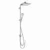BAUHAUS Hansgrohe Duschsystem Crometta E Showerpipe 240 Lochabstand: 104,2 Cm, Anzahl Strahlarten: 2 Stk., Chrom -Sanitärinstallation Verkaufsladen 12 522