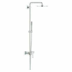 BAUHAUS Grohe Euphoria Cosmopolitan Duschsystem XXL 210 Mit Einhebelmischer, Lochabstand: 101,5 Cm, Anzahl Strahlarten: 1 Stk., Chrom
