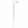 BAUHAUS Grohe Tempesta 210 Duschsystem Mit Umsteller, Lochabstand: 62 Cm, Anzahl Strahlarten: 2 Stk., Chrom -Sanitärinstallation Verkaufsladen 12 537