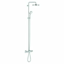 BAUHAUS Grohe Tempesta Cosmopolitan Duschsystem 210 Mit Badewannenarmatur, Lochabstand: 147,1 Cm, Anzahl Strahlarten: 1 Stk., Chrom