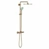 BAUHAUS Grohe Euphoria Duschsystem 310 Mit Thermostatarmatur, Lochabstand: 101,6 Cm, Anzahl Strahlarten: 1 Stk., Warm Sunset, Oberflächenbehandlung: Gebürstet -Sanitärinstallation Verkaufsladen 12 577