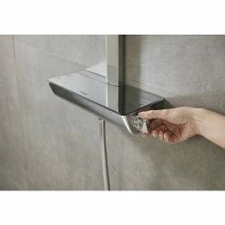 BAUHAUS Hansgrohe Duschsystem Raindance E Showerpipe 360 Mit Thermostatarmatur, Anzahl Strahlarten: 3 Stk., Chrom, Höhe: 106,6 Cm -Sanitärinstallation Verkaufsladen 12 583