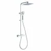 BAUHAUS Camargue Duschsystem Arizona Mit Thermostatarmatur, Anzahl Strahlarten: 3 Stk., Chrom 2 BAUHAUS Camargue Duschsystem Arizona Mit Thermostatarmatur, Anzahl Strahlarten: 3 Stk., Chrom -Sanitärinstallation Verkaufsladen 12 588
