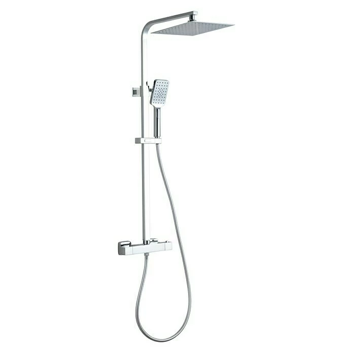 BAUHAUS Camargue Duschsystem Arizona Mit Thermostatarmatur, Anzahl Strahlarten: 3 Stk., Chrom 3 BAUHAUS Camargue Duschsystem Arizona Mit Thermostatarmatur, Anzahl Strahlarten: 3 Stk., Chrom