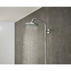 BAUHAUS Hansgrohe Duschsystem Croma Showerpipe 160 Mit Thermostatarmatur, Lochabstand: 93,2 Cm, Anzahl Strahlarten: 4 Stk., Chrom, Höhe: 110,1 Cm -Sanitärinstallation Verkaufsladen 12 598