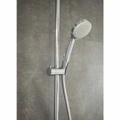 BAUHAUS Hansgrohe Duschsystem Croma Showerpipe 160 Mit Thermostatarmatur, Lochabstand: 93,2 Cm, Anzahl Strahlarten: 4 Stk., Chrom, Höhe: 110,1 Cm -Sanitärinstallation Verkaufsladen 12 599