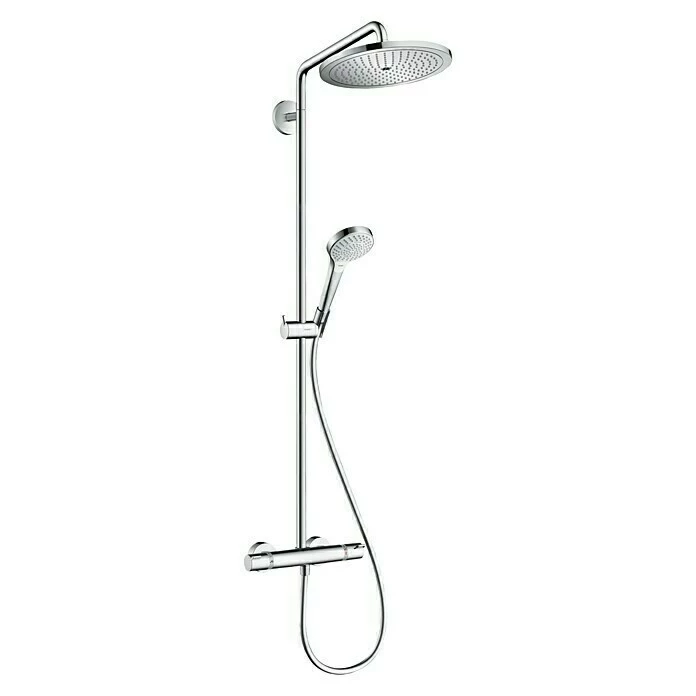 BAUHAUS Hansgrohe Duschsystem Croma Select S Showerpipe 280 Mit Thermostatarmatur, Lochabstand: 103,8 Cm, Anzahl Strahlarten: 3 Stk., Chrom 3 BAUHAUS Hansgrohe Duschsystem Croma Select S Showerpipe 280 Mit Thermostatarmatur, Lochabstand: 103,8 Cm, Anzahl Strahlarten: 3 Stk., Chrom