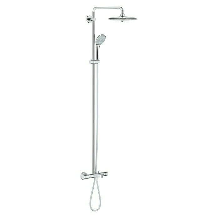 BAUHAUS Grohe Euphoria 260 Duschsystem Mit Thermostatarmatur, Lochabstand: 147,1 Cm, Anzahl Strahlarten: 3 Stk., Chrom 3 BAUHAUS Grohe Euphoria 260 Duschsystem Mit Thermostatarmatur, Lochabstand: 147,1 Cm, Anzahl Strahlarten: 3 Stk., Chrom