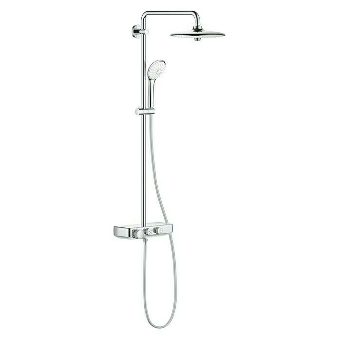 BAUHAUS Grohe Euphoria Duschsystem Smart-Control 260 Mit Thermostatarmatur, Lochabstand: 99,7 Cm, Anzahl Strahlarten: 3 Stk., Chrom 3 BAUHAUS Grohe Euphoria Duschsystem Smart-Control 260 Mit Thermostatarmatur, Lochabstand: 99,7 Cm, Anzahl Strahlarten: 3 Stk., Chrom