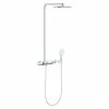 BAUHAUS Grohe Rainshower SmartControl Duschsystem Mono 360 Mit Thermostatarmatur, Lochabstand: 100,6 Cm, Anzahl Strahlarten: 1 Stk., Chrom, Moon White -Sanitärinstallation Verkaufsladen 12 622