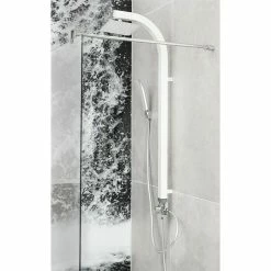 BAUHAUS Mixomat Duschpaneel Cityline 2.0 Höhe: 120 Cm, Mit Umsteller, Verchromt/Weiß 9 BAUHAUS Mixomat Duschpaneel Cityline 2.0 Höhe: 120 Cm, Mit Umsteller, Verchromt/Weiß -Sanitärinstallation Verkaufsladen 12 642