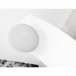 BAUHAUS Camargue Duschpaneel Sylt 2.0 Höhe: 132 Cm, Mit Einhebelmischer, Weiß -Sanitärinstallation Verkaufsladen 12 655