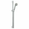 BAUHAUS Hansgrohe Crometta Brausegarnitur Vario Lochabstand: 91,5 Cm, Art Strahl: Normalstrahl, Variostrahl, Chrom
