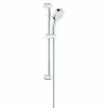 BAUHAUS Grohe Tempesta Cosmopolitan 100 Brausegarnitur Lochabstand: 62 Cm, Art Strahl: Rain, Rain O², Massagestrahl, Chrom -Sanitärinstallation Verkaufsladen 12 674