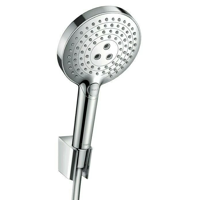 BAUHAUS Hansgrohe Brause-Set Raindance Select S 120 Anzahl Funktionen: 3, Durchmesser Handbrause: 12,5 Cm, Chrom 3 BAUHAUS Hansgrohe Brause-Set Raindance Select S 120 Anzahl Funktionen: 3, Durchmesser Handbrause: 12,5 Cm, Chrom