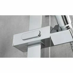 BAUHAUS Mixomat Brausegarnitur Laksfors Art Strahl: Sanfter Duschregen, Chrom -Sanitärinstallation Verkaufsladen 12 74