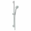 BAUHAUS Hansgrohe Crometta Brausegarnitur 85 Lochabstand: 62,5 Cm, Art Strahl: Normalstrahl, Variostrahl, Chrom, Anzahl Strahlarten: 2 Stk.