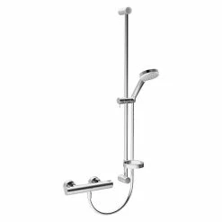 BAUHAUS Hansa Prisma Brause-Set Lochabstand: 91,5 Cm, Chrom