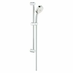BAUHAUS Grohe Tempesta Cosmopolitan Brausegarnitur 100 Typ 3 Lochabstand: 62 Cm, Art Strahl: Rain, Rain O², Massagestrahl, Chrom
