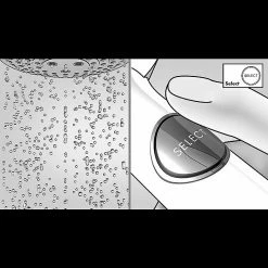 BAUHAUS Hansgrohe Handbrause My Select S Multi Anzahl Funktionen: 3, Durchmesser: 11 Cm, Chrom -Sanitärinstallation Verkaufsladen 12 806