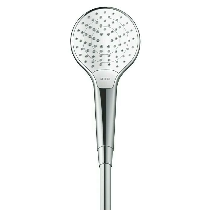 BAUHAUS Hansgrohe Handbrause My Select S Vario Anzahl Funktionen: 3, Durchmesser: 11 Cm, Weiß/Chrom 4 BAUHAUS Hansgrohe Handbrause My Select S Vario Anzahl Funktionen: 3, Durchmesser: 11 Cm, Weiß/Chrom – Bild 2