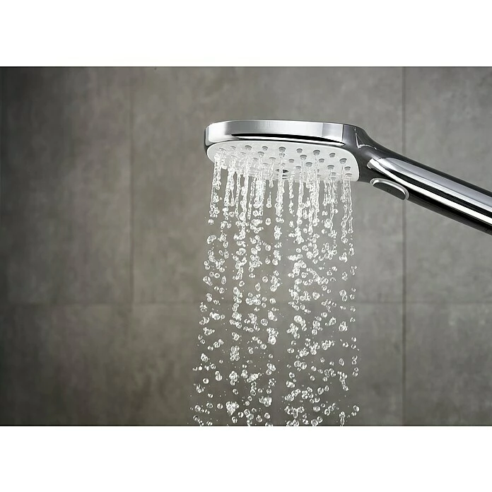 BAUHAUS Hansgrohe Handbrause Raindance Select E Anzahl Funktionen: 3, Durchmesser: 12 Cm, Chrom 5 BAUHAUS Hansgrohe Handbrause Raindance Select E Anzahl Funktionen: 3, Durchmesser: 12 Cm, Chrom – Bild 3