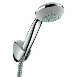 BAUHAUS Hansgrohe Brause-Set Crometta 85 Mono Anzahl Strahlarten: 1, Durchmesser Handbrause: 8,5 Cm, Chrom